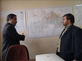 بازدید دکتر درسخوان-عضو شورای اسلامی شهر تبریز- از فعالیت های معاونت سیستم اطلاعات جغرافیایی سازمان