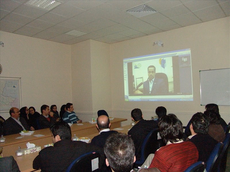 اولین گردهمایی همکاران سازمان به مناسبت گرامیداشت دهه فجر- بهمن 1388