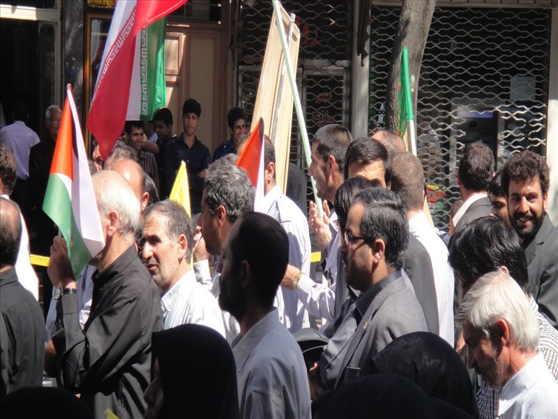 حضور مدیر عامل و پرسنل سازمان در راهپیمایی روز قدس