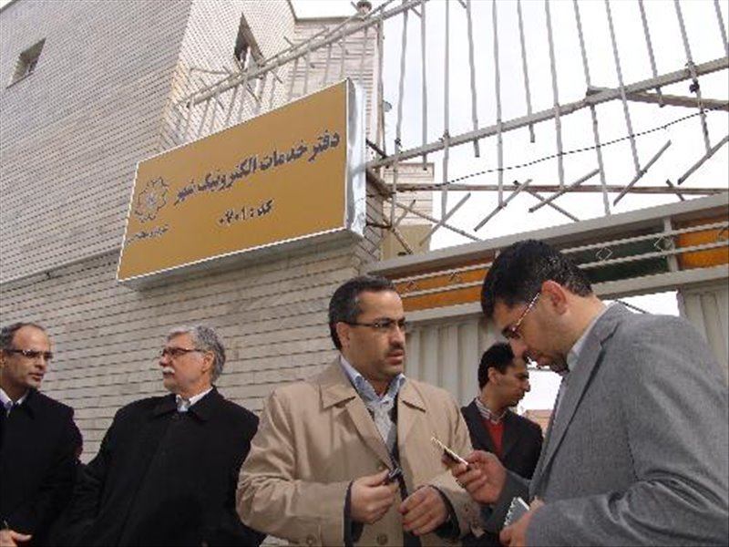 مراحل پایانی عملیات راه اندازی دفتر خدمات الکترونیکی شهرداری منطقه 7