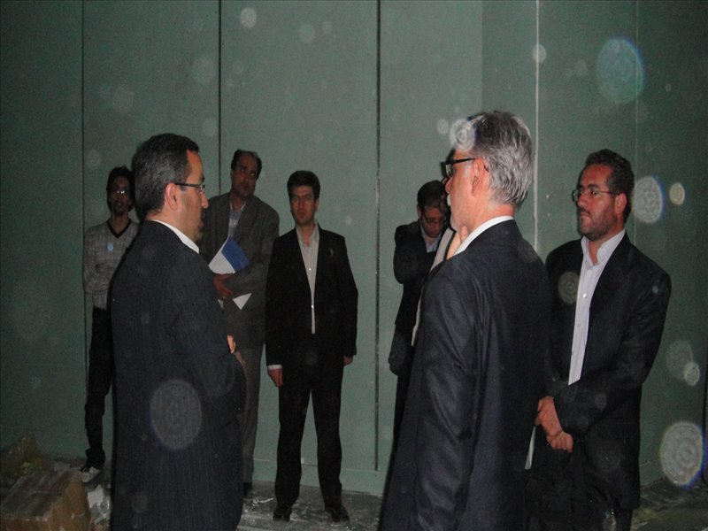 بازدید اعضای هیات علمی دانشگاه تبریز از پیشرفت مراحل اجرایی دیتاسنتر شهرداری تبریز